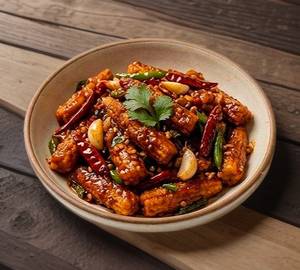 Chilli baby corn [starters]