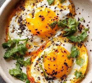 Egg Half Fry [2] Eggs