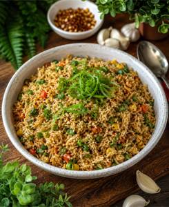 Veg Burnt Chilli Garlic Rice