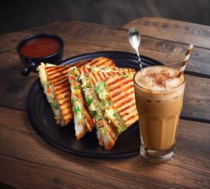 Cold Coffee Sandwich Combo 