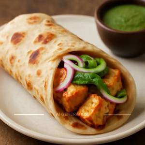 Paneer Tikka Roll