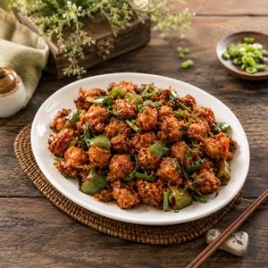Mushroom Chilli Fry