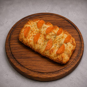 Chicken Pepperoni Garlic Bread
