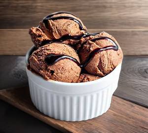 Chocolate Ice Crem Glass