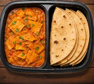 Bikaneri Papad Ki Sabji With Roti