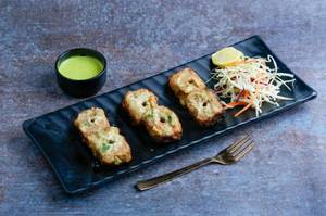 Hari Mirchi Malai Soya tikka