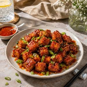 Siricha Honey Cottage Cheese