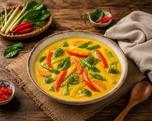 Veg Yellow Thai Curry