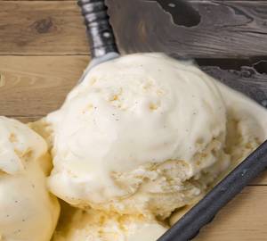 Vanilla Ice Crem Glass
