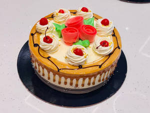 Butterscotch Cake (Eggless)
