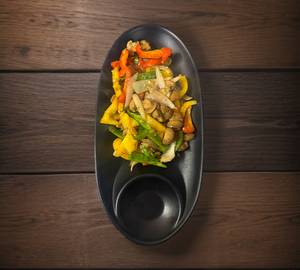 Veg butter sauted mushroom [starters]