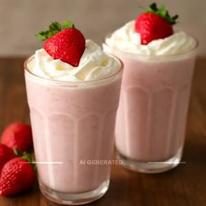 Strawberry Milkshakes