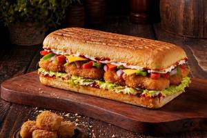 Korean Chicken Patty Sandwich
