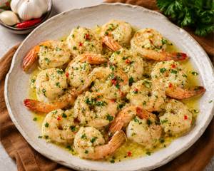 Butter Garlic Prawns