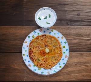 2 Aloo Paratha with Dahi