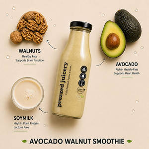 Avocado Walnut Smoothie [300 ML, 310 Kcal | Sweet]