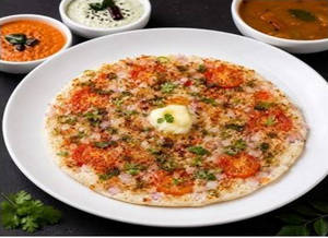 Benne Tomato Onion Uttappam