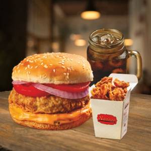 Shami Burger Meal