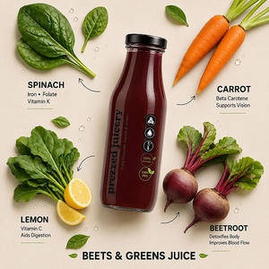 Beets & Greens Juice [200 ML, 67 Kcal | Mild]