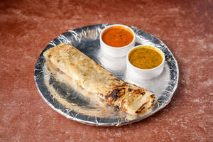 1 Butter Naan+ Veg Curry + Dall