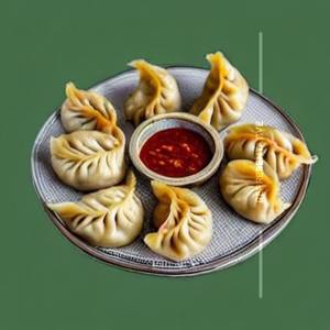 Veg Cheese Momos Steamed