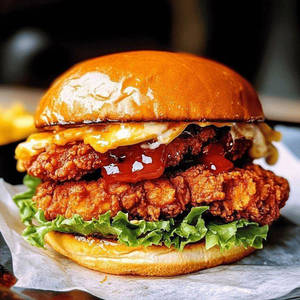 Devil Chicken Burger