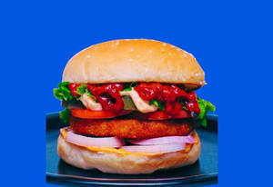 Red Hot Veg Panda Burger