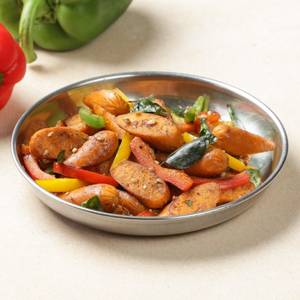 Chicken Sausages with Bell Peppers