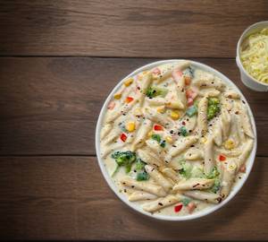 Veg Alfredo White Sauce