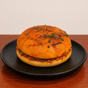 Street Style Tawa Paneer Burger