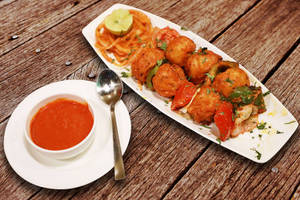Tandoori  Vegetable Momo [8 pcs]