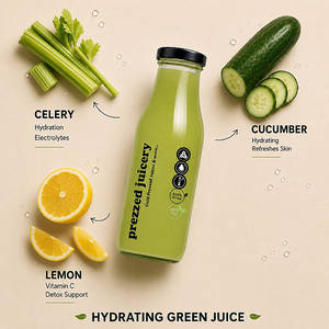 Hydrating Green Juice [200 ML, 38 Kcal | Mild]