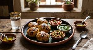 Sattu Litti 5 Pice And Chokha Chtni