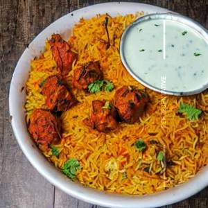 Bhunna Chicken Tikka Biryani