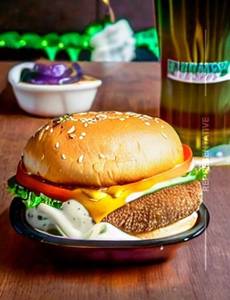 Cottage Cheese Steak Burger