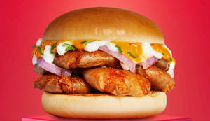 Spicy Fresh Potato Burger