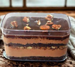 Chocolate Pecan Crunch Dessert Jar (320 Gm)