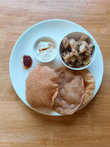 Puri Bhaji (fasting)