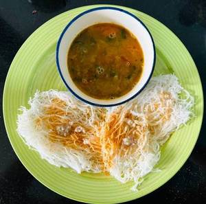 Idiyappam with sambar