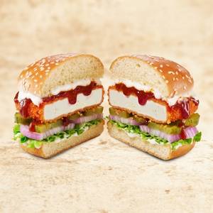 Korean Burst Paneer Burger