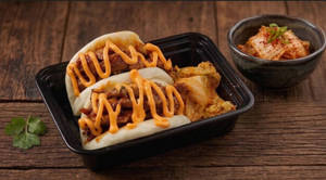 Pan Grilled Chicken Bao