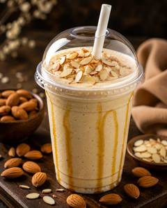 Badam milk shake