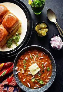 Cheese Pav Bhaji
