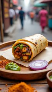 Dbl Tandoori Chicken Roll