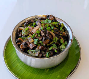 Butter Garlic Mushroom Stir Dry