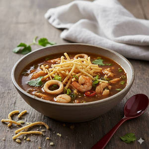 Prawns Manchow Soup