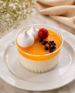 Mango Pannacotta Pastry