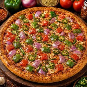 Indian Veg Pizza
