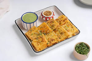 Jeera Corn Dhokla