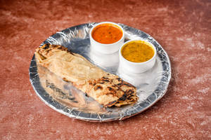 2 Roti + Veg Curry + Dall